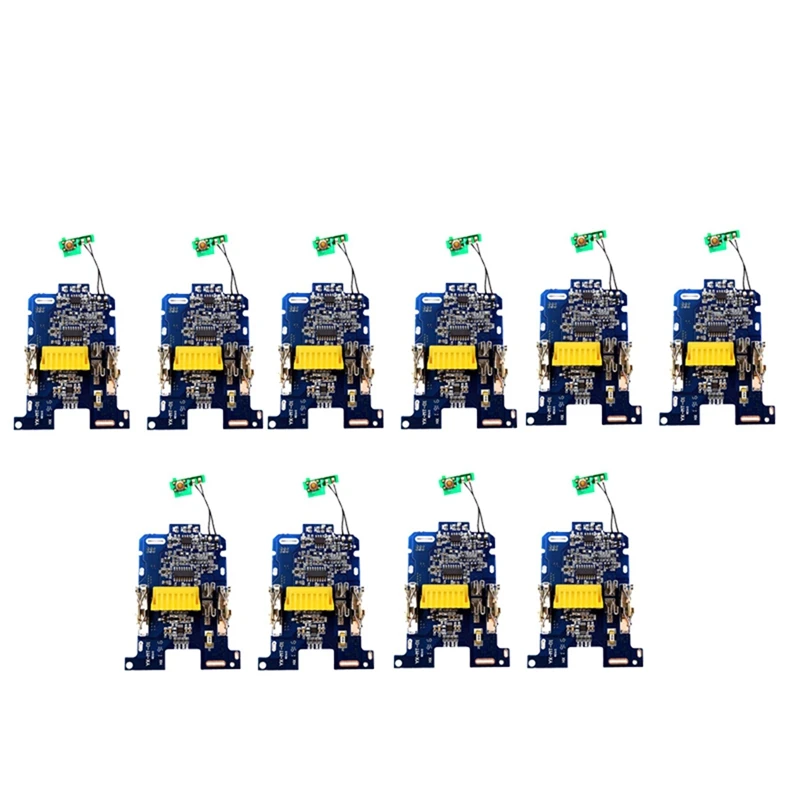 

Защитная плата для зарядки литий-ионной батареи BL1830 BMS PCB для Makita 18 в, электроинструмент BL1815 BL1860 LXT400 Bl185, 10 шт.