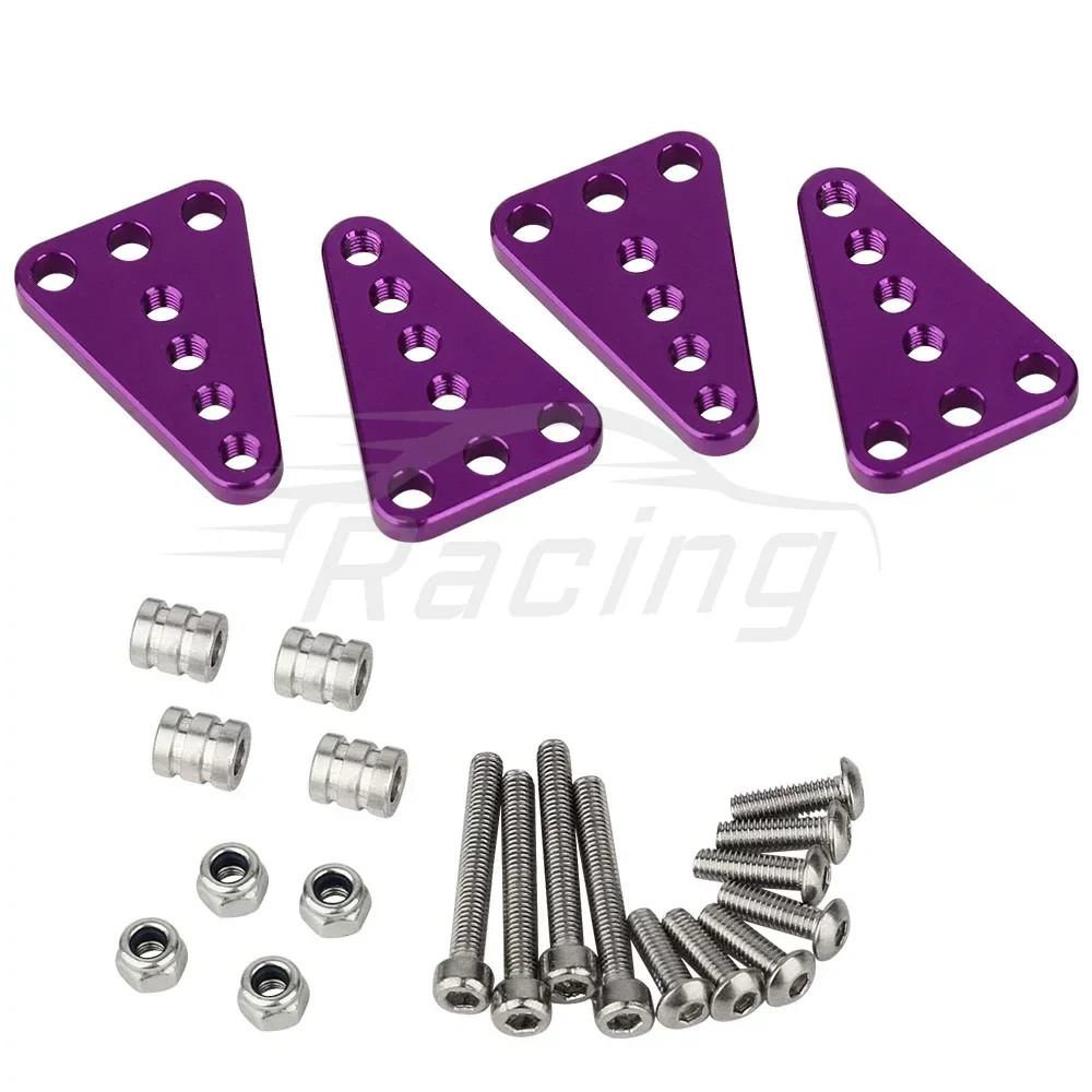 Регулируемые кольца из сплава для осевого автомобиля 4 шт