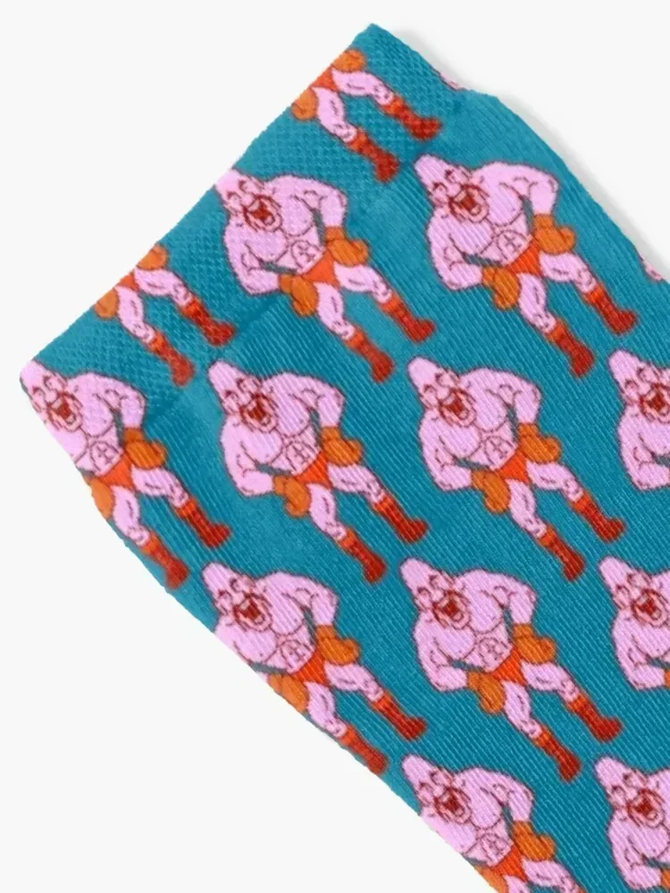 Фото Soda Popinski - Punch Out Socks, ретро носки с подогревом, мужские хлопковые носки высокого качества для гольфа, женские и мужские №2