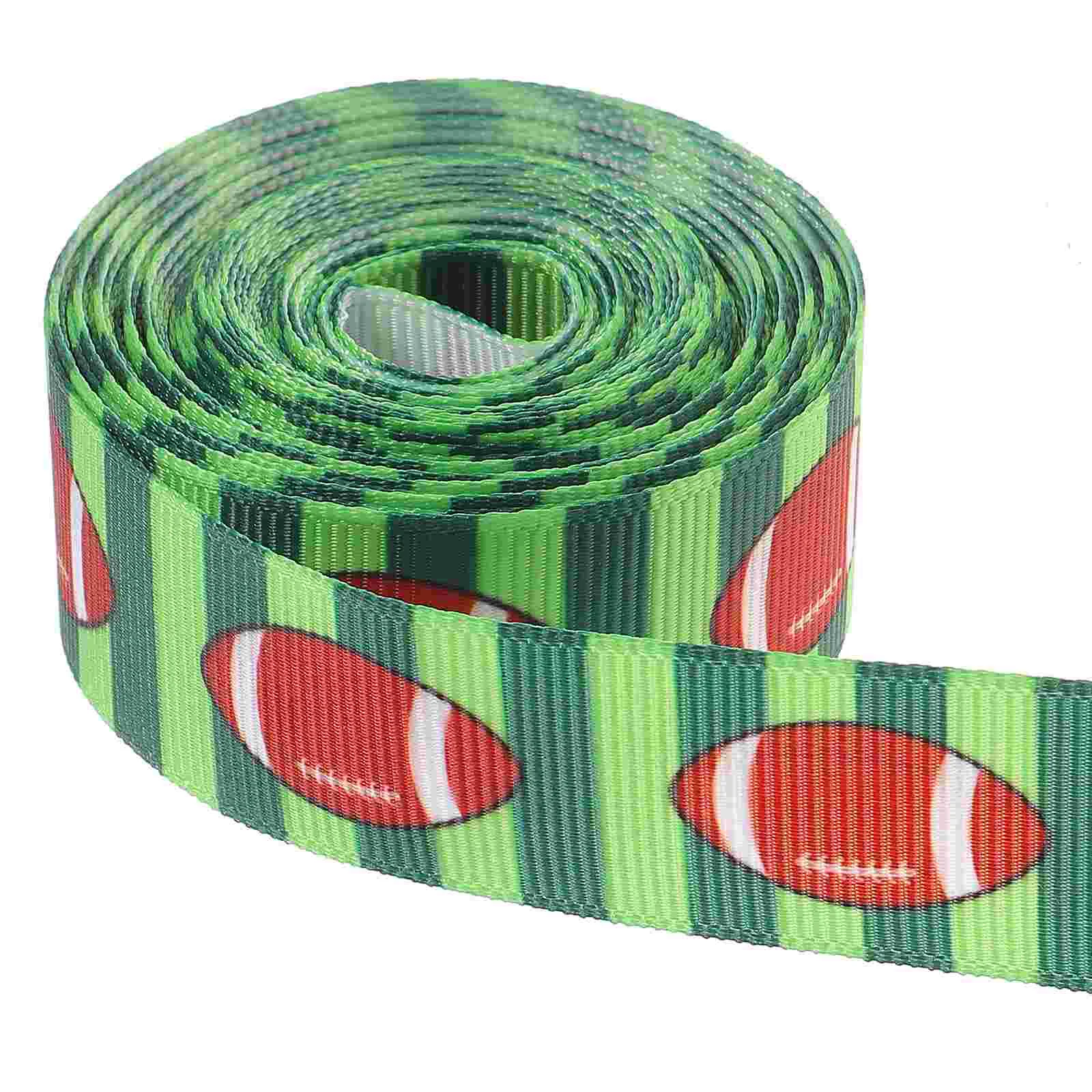 

Rugby Ribbed Belt Ribbon Party Wedding Gift Wrapping Hair Decor Packaging Tape Polyester Decorative Favors Packing