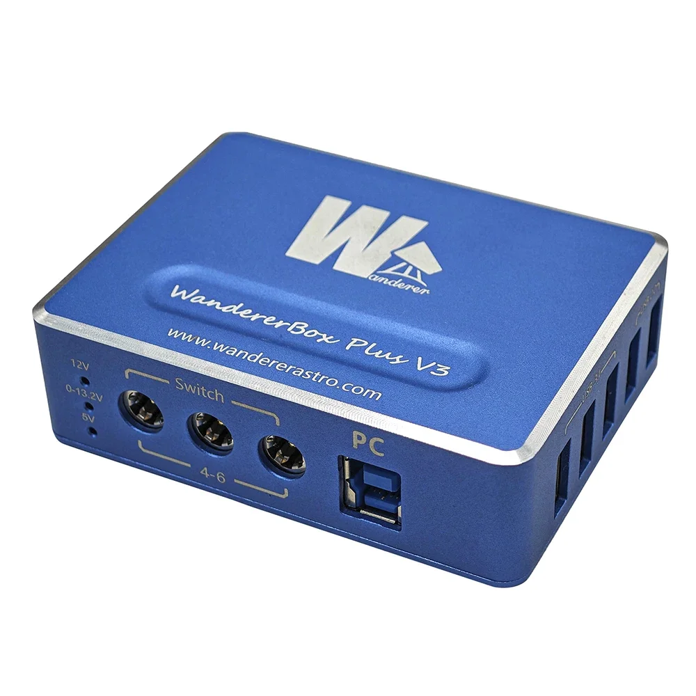 Фото WandererBox Plus V3 astro USB+DC powerbox, совместимый с ASCOM - WBX3-Plus №1