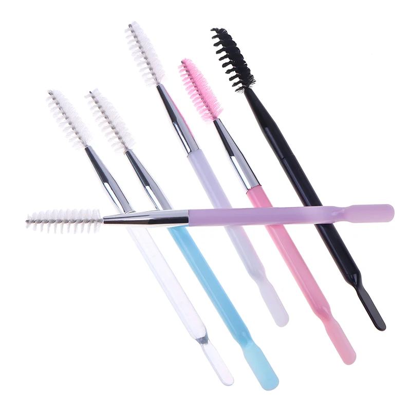 

Portable Eyelash Brush Eyebrow Comb Eyebrow Brush Professional Makeup Brushes for Eye Brow Eyelash Extension Make Up Tools