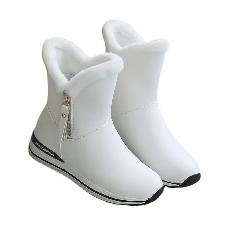 

Winter Women Warm Sneakers Platform Snow Boots 2022 Ankle Boots Female Causal Shoes Ankle Boots for Women Zipper Ladies Boots
