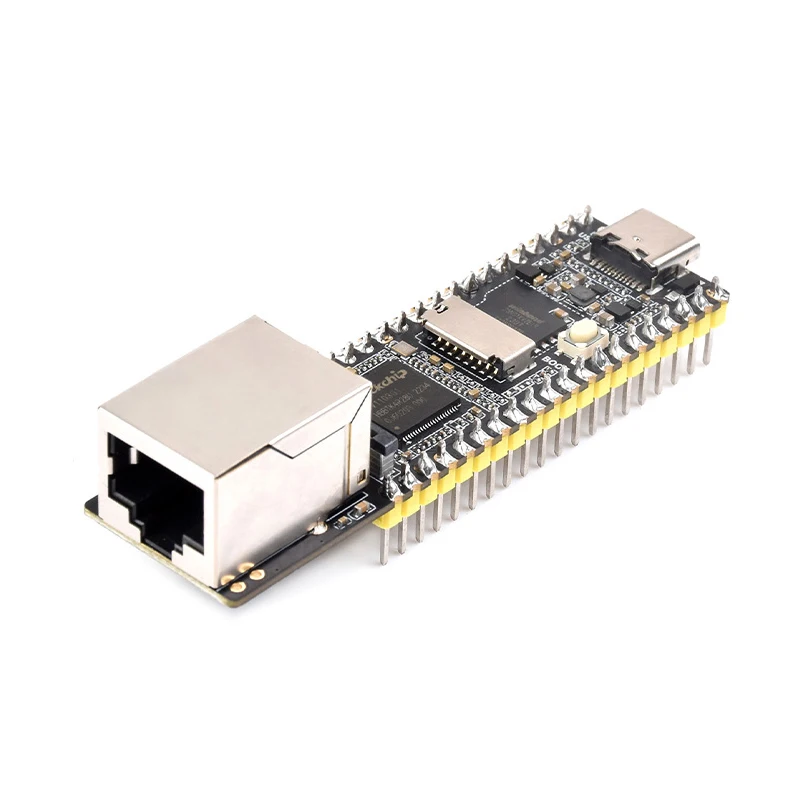LuckFox Pico Plus RV1103 Linux Micro Dev Board интегрирует ARM Cortex-A7/RISC-V MCU/NPU/ISP опция контактного