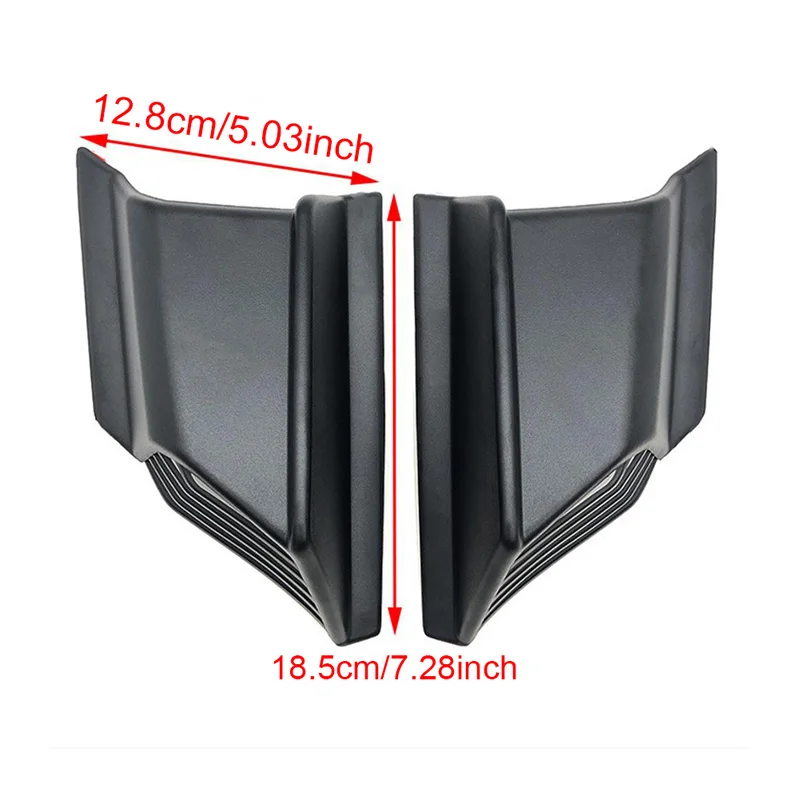 Верхний обтекатель воздушные дефлекторы бокового крыла спойлер для лобового