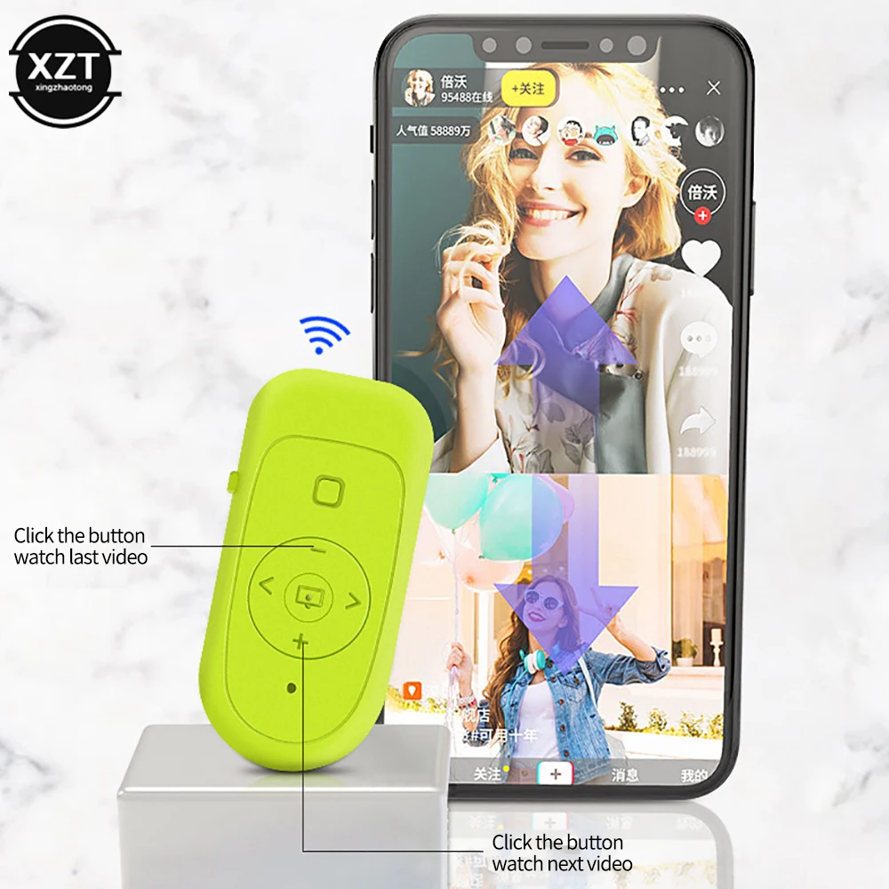 Многофункциональная Bluetooth-совместимая кнопка дистанционного управления