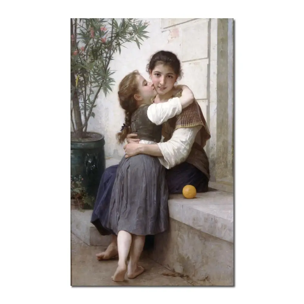 Картина A Little Coaxing для украшения спальни высокое качество