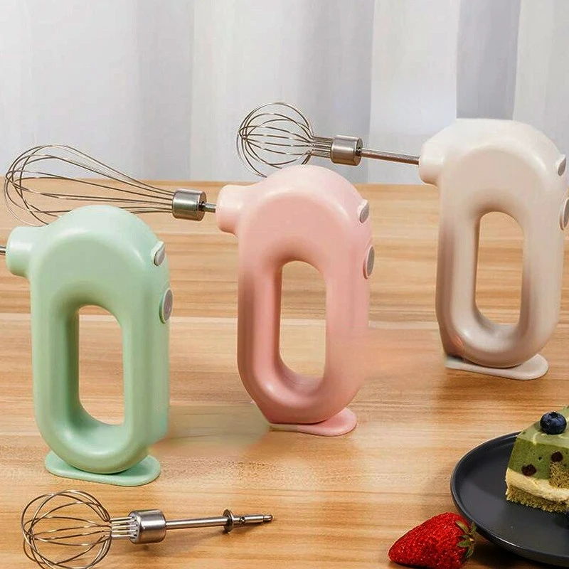Portable Kitchen Baking Tools Wireless Handheld Charging Egg Beater Whipped Cream Gadgets Electric Beater Egg White Mixer