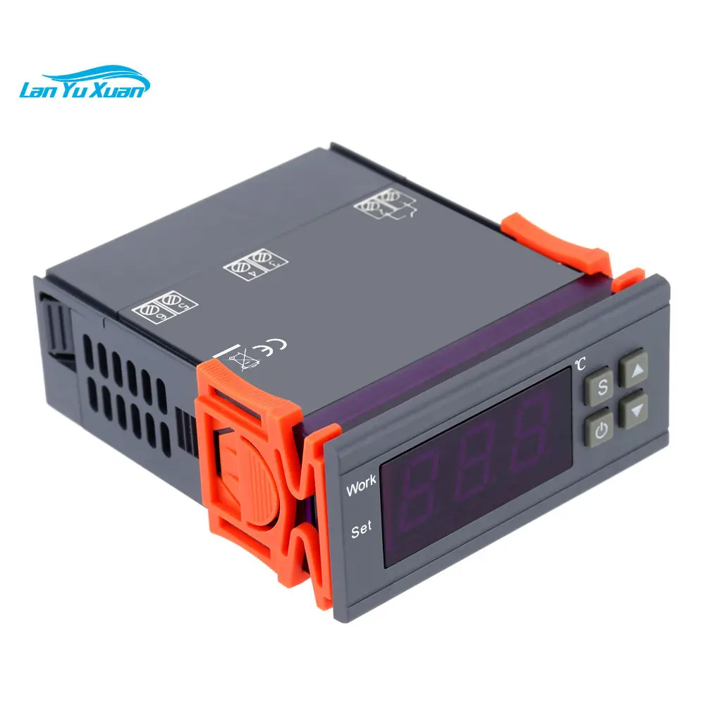 

90~250V 10A Digital Temperature Controller Quality thermal regulator Thermocouple thermostat -50~110 Celsius Degree with Sensor