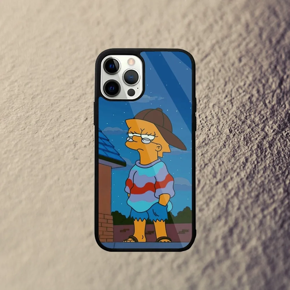 Чехол для телефона Cartoon Homers-S-Simpsons iPhone 15 14 13 12 11 Plus Pro Max Mini Magsafe с магнитной