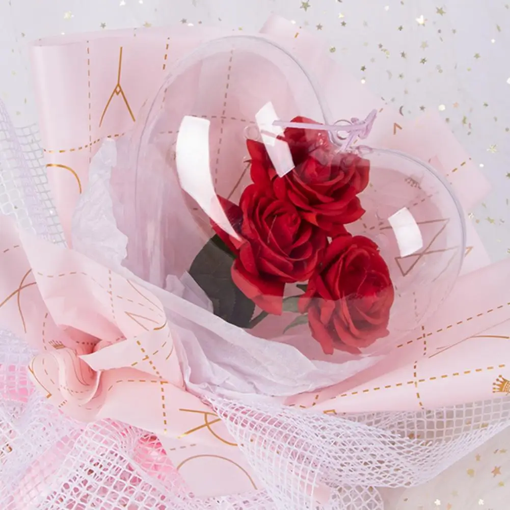 

Thick Novel Practical Flowers Heart Bobo Ball Reusable Bobo Ball Anti Fade for Families