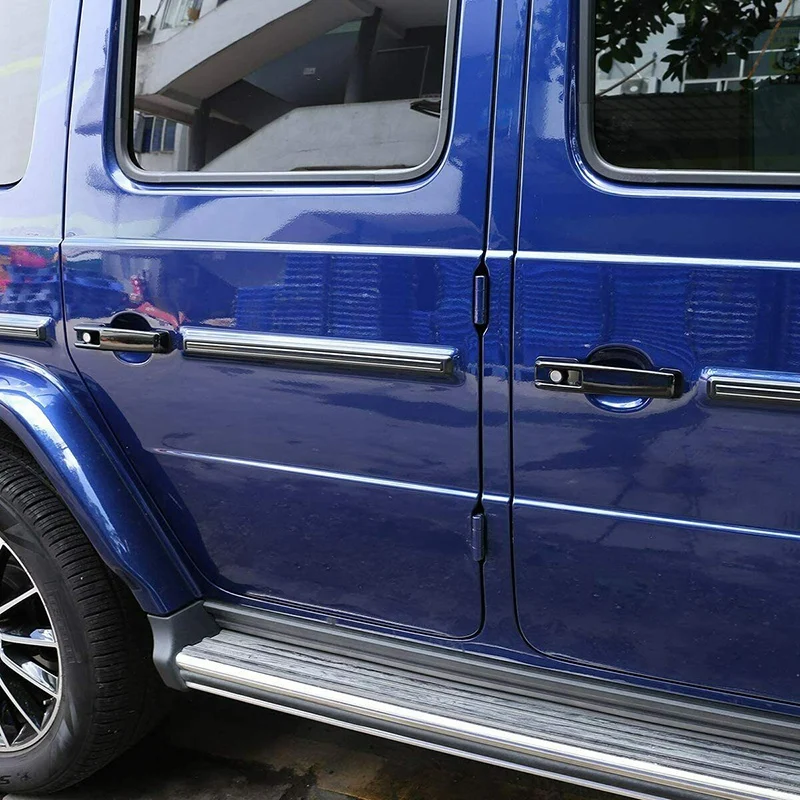 Глянцевый черный Внешний чехол для Mercedes Benz G-Class W461 W463 G55 G63 G500 2001-2021