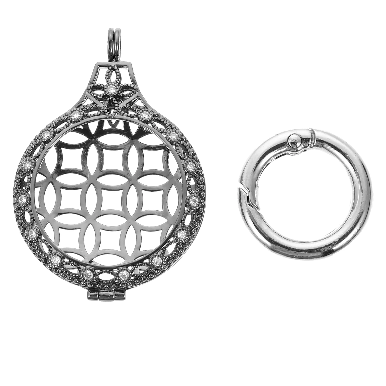 

1pc Metal Protective Cover Delicate Anti-Lost Shell Compatible for