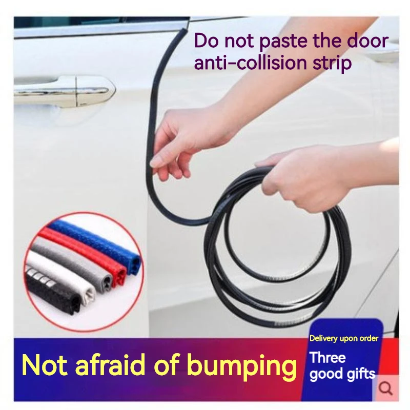 

300CM Car Door Edge Scratch Protector Strip Guard Trim Auto Door Anti Collision Strip with Steel Car-styling Car Decoration Seal