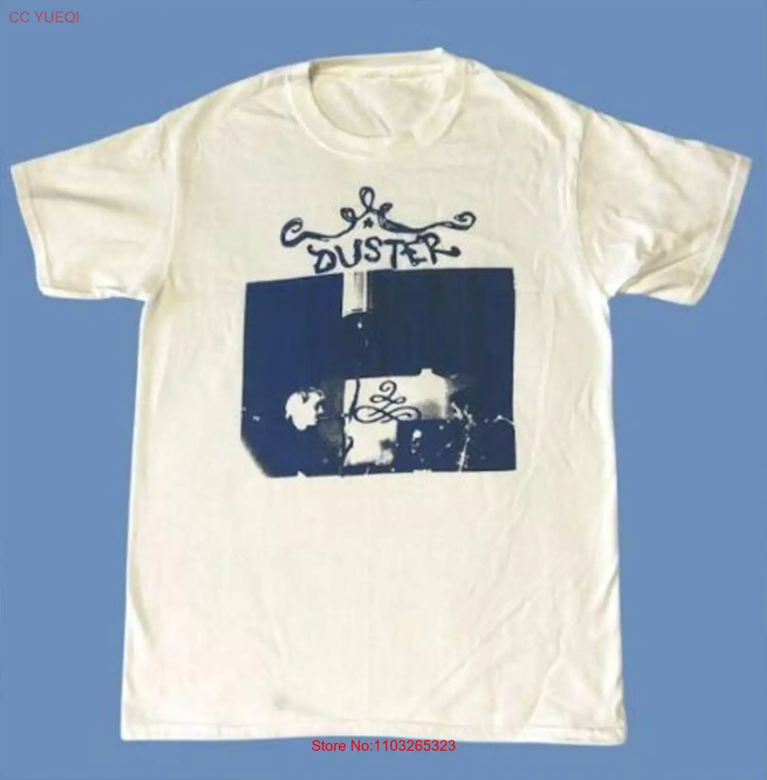 Винтажная Футболка DUSTER рок-группы размер S-34XL MR239