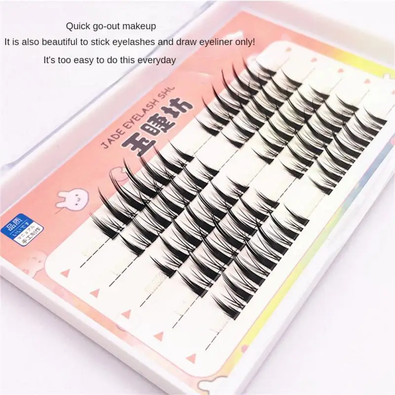 

False Eyelashes Soft And Lightweight Fits The Curvature Of The Eyes Eye Makeup False Eyelashes And Tools Air Feel Distinct Roots