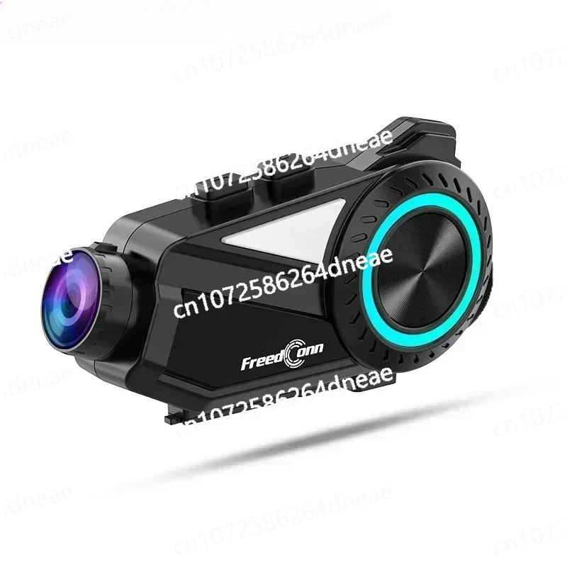 Видеорегистратор Intercomunicador R3 Мотоциклетный шлем FreedConn 2K Большая батарея WIFI Шлем