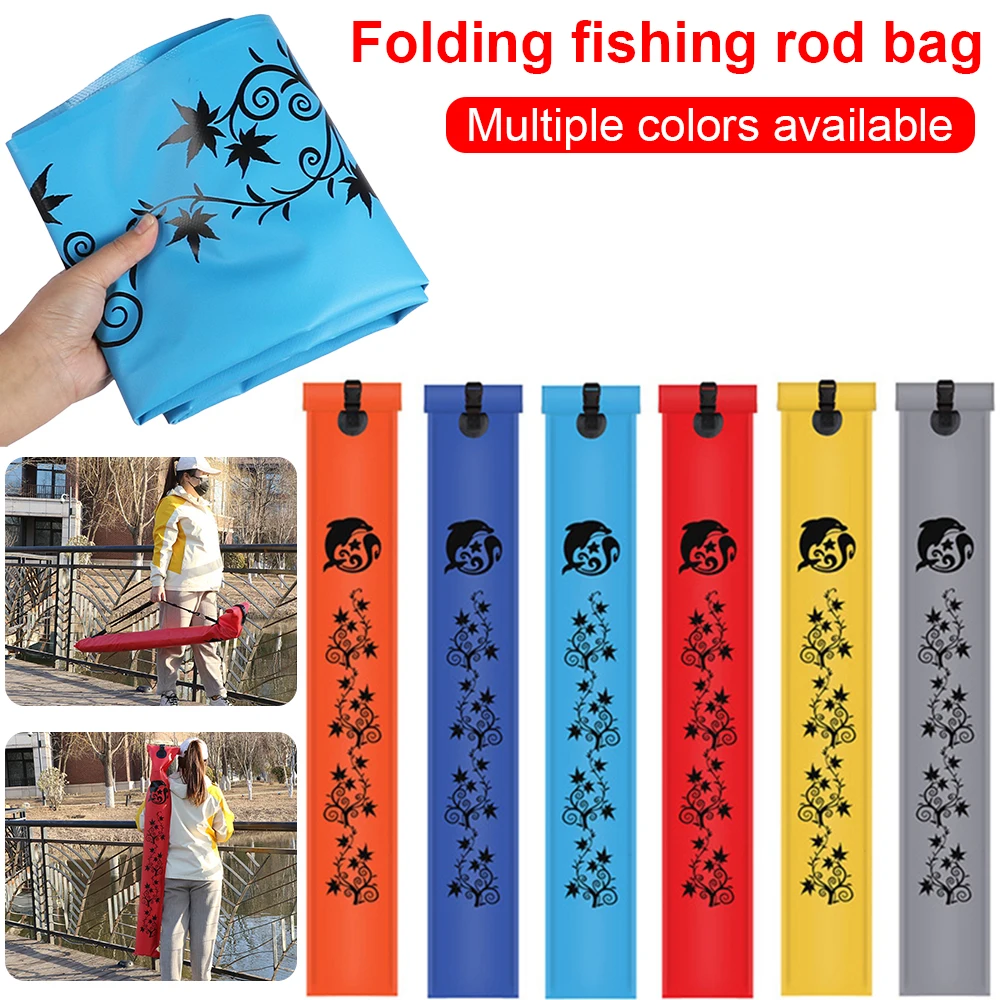 

Сумка для удочки 1,5 м, портативная вместительная сумка с зонтиком для рыбалки, утолщенная водонепроницаемая сумка для удочки из АБС-пластика, принадлежности для рыбалки, аксессуары