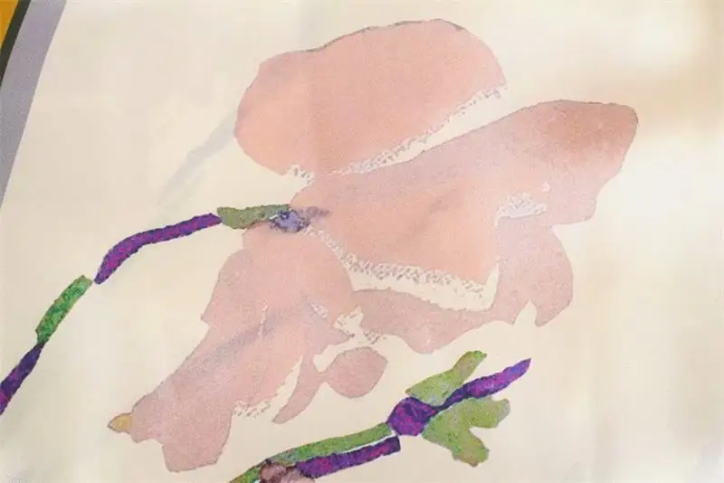 New Spring V-neck Kimono Style Long Sleeve Sleepwear Women's Silk Pajamas Set 2 Pieces Print Vintage Pijamas Women Home Suit