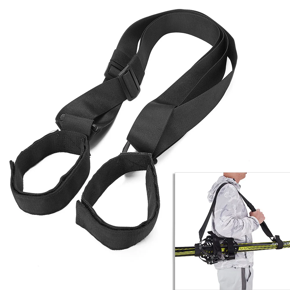

Universal Snowboard Strap Adjustable Adhesive Shoulder Snowboard Carrier Strap for Outdoor Sports Skiing Parts