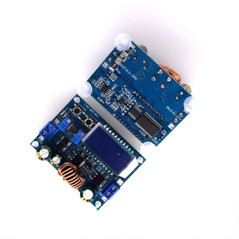 

35W DC 5.5-30V To 0.5-30V Adjustable Digital LCD Display Automatic Buck Boost Converter Power Module