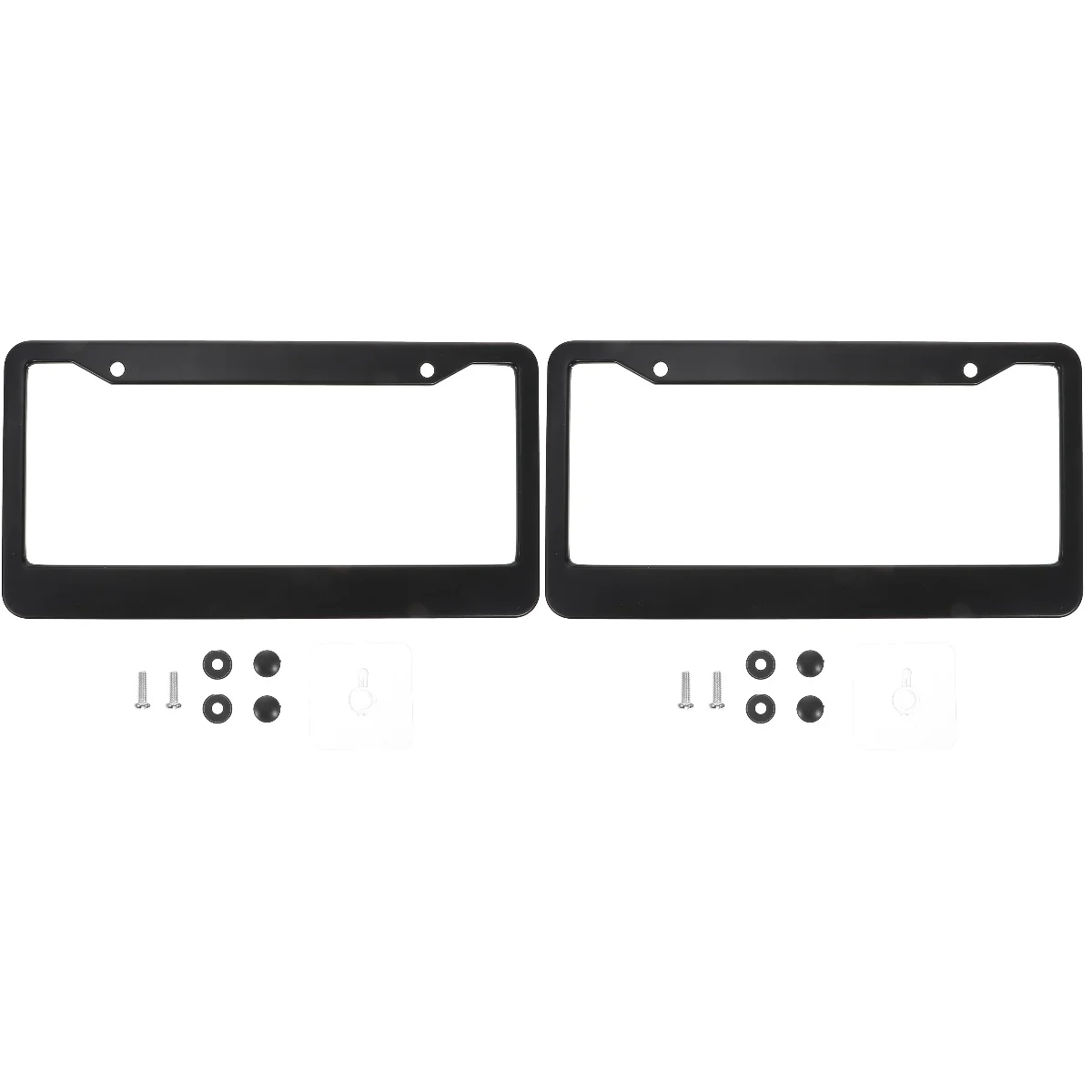 

2 Pack Stainless Steel License Plate Frames Regular Car Men Fashion Cover US Style Licenses Covers Holders Man
