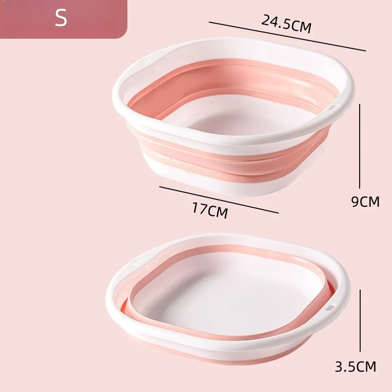 

Складной силиконовый таз