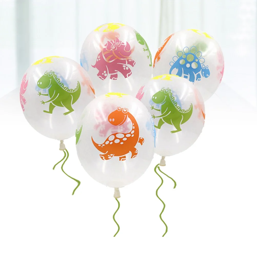 10 шт. набор воздушных шаров с динозавром прозрачные латексные шары воздушные
