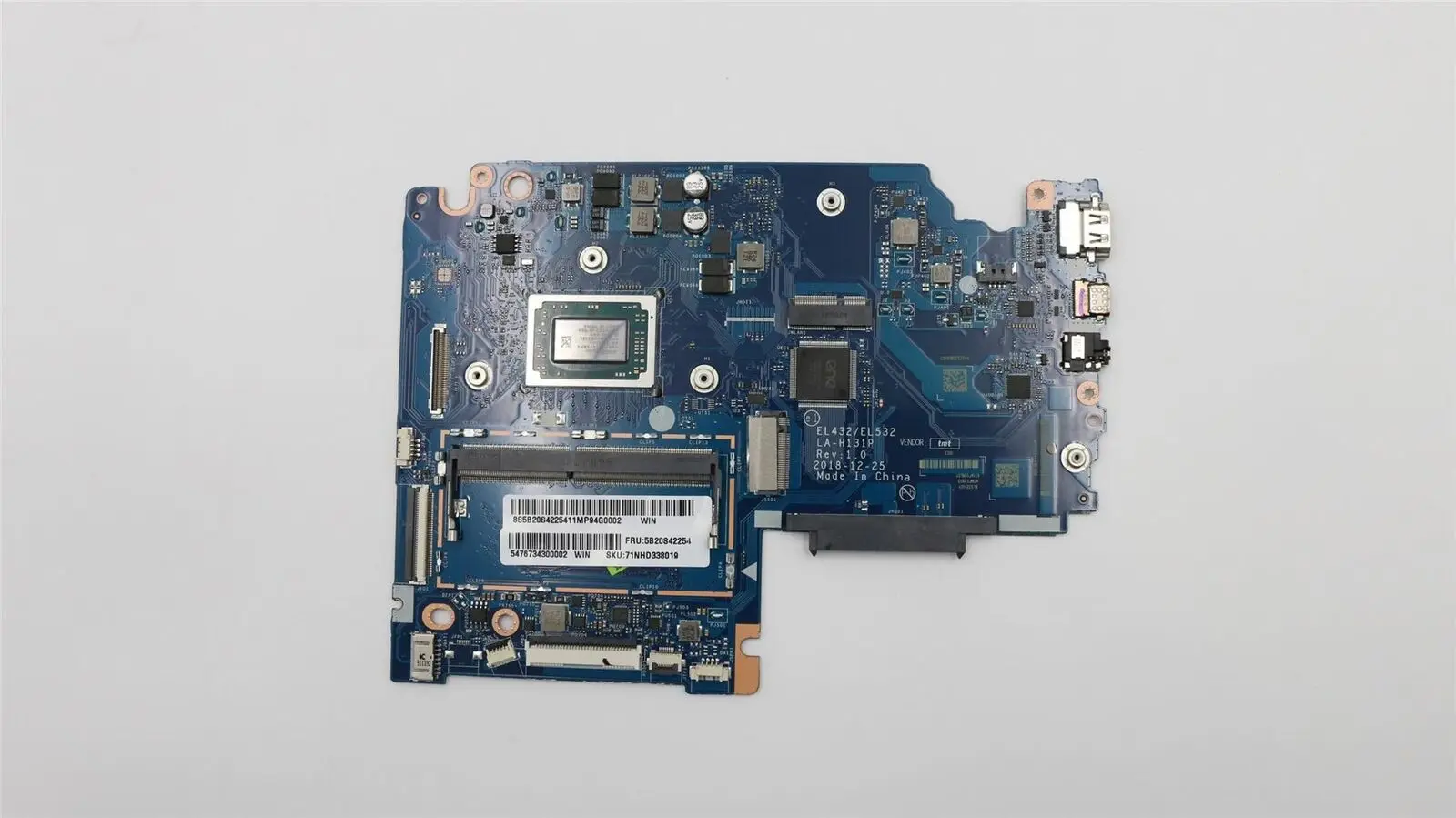 

Материнская плата для Lenovo Ideapad S340-15API 4G R7-3700U 5B20S42253 5B20S42254