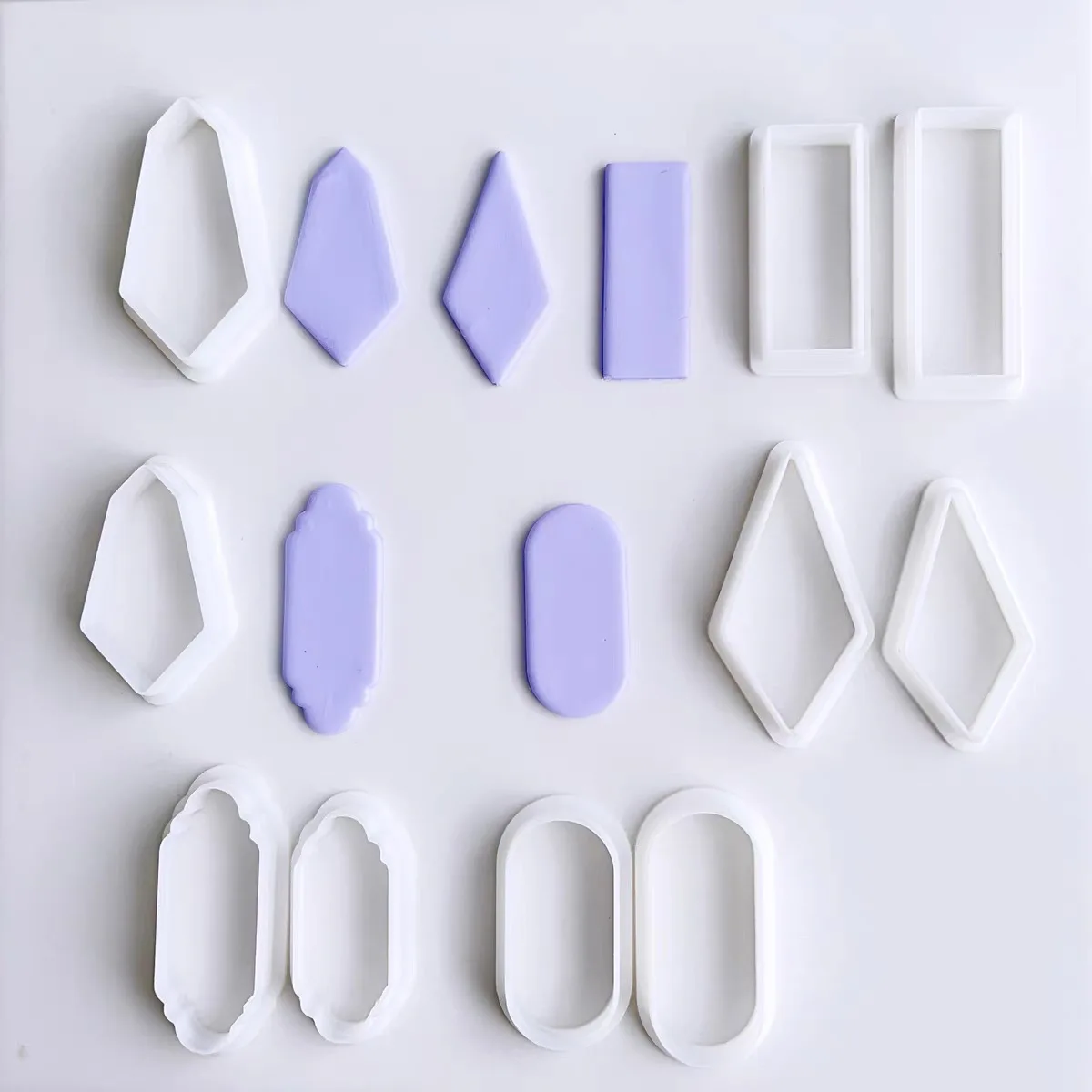 Фоторежущая форма французская волна изогнутый профиль пчела сотовая полимерная