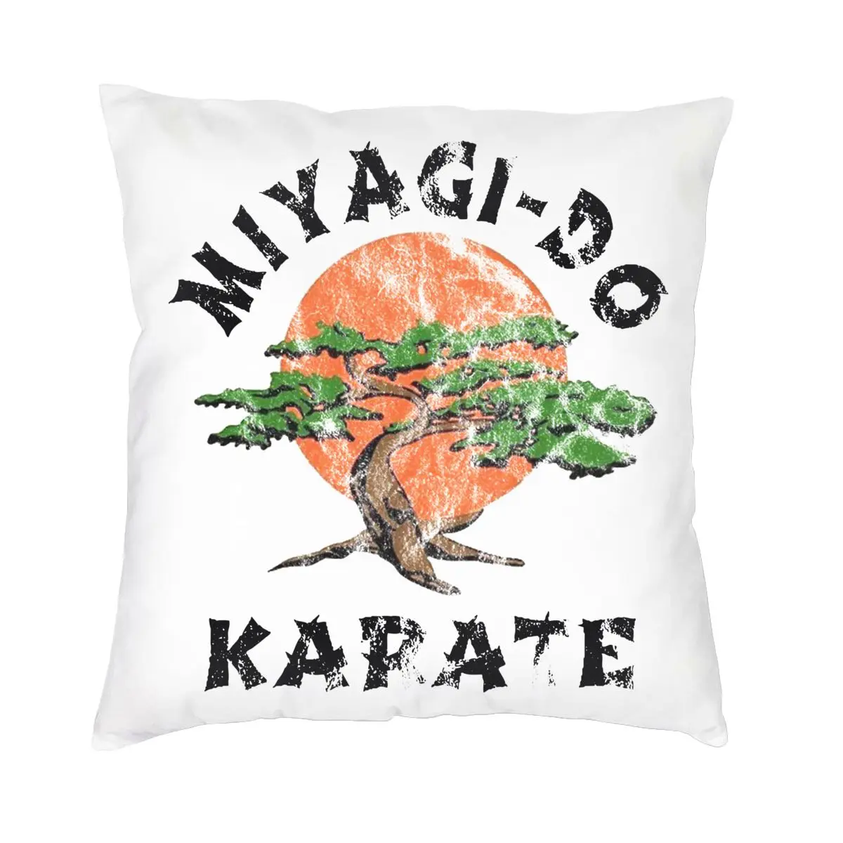 

Cobra Kai The Karate Kid Miyagi-Do Karate Pillowcase Printed Fabric Cushion Cover Decorations Throw Pillow Case Cover Home