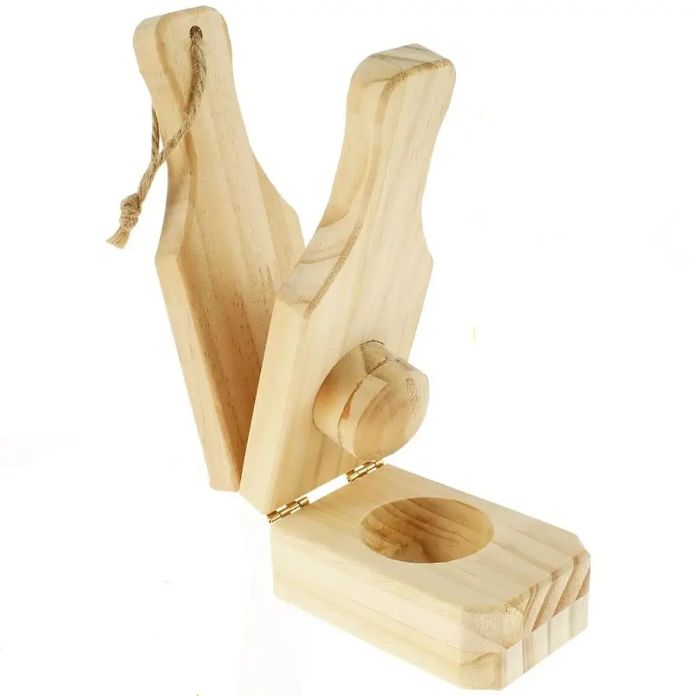 Кухонные гаджеты деревянные Tostonera 2 в 1 подвесной пресс для планов чашки тостонов