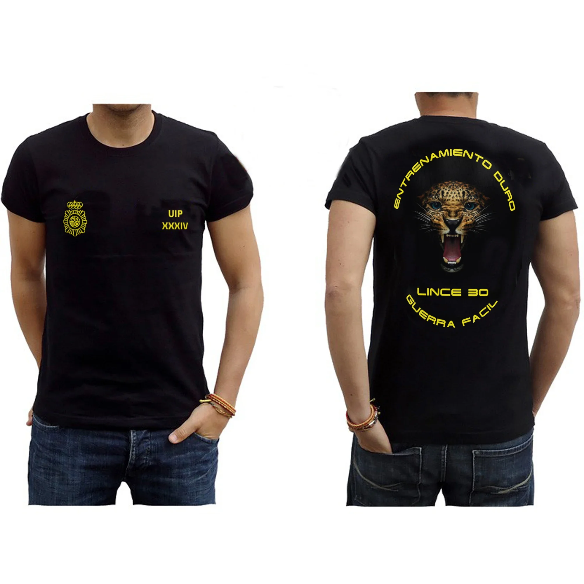 Фото Камсета XXXIV БОЛЬШОЙ РУЖ Линс 30. Camiseta Policia сегмент тоже Es Brug. 100% Algodón, De Alta Calidad, повседневный топ №1