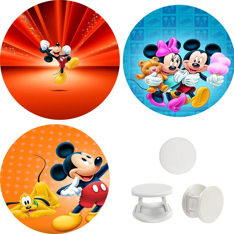 

Grip Tok Disney Mickey Minnie Mobile Plate Holder Cellphone Bracket Stand for Cell Phone Support Telephone Portable Car Laptop