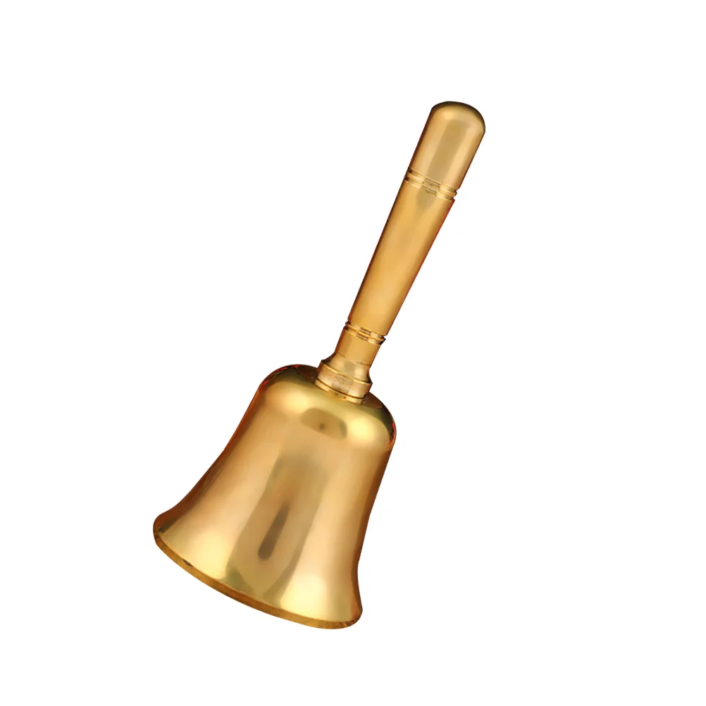 

Bell Hand Bells Call Service School Classroom Handheld Weddingdinner Brass Attention Christmas Church Teacher Hotel Metal Desk