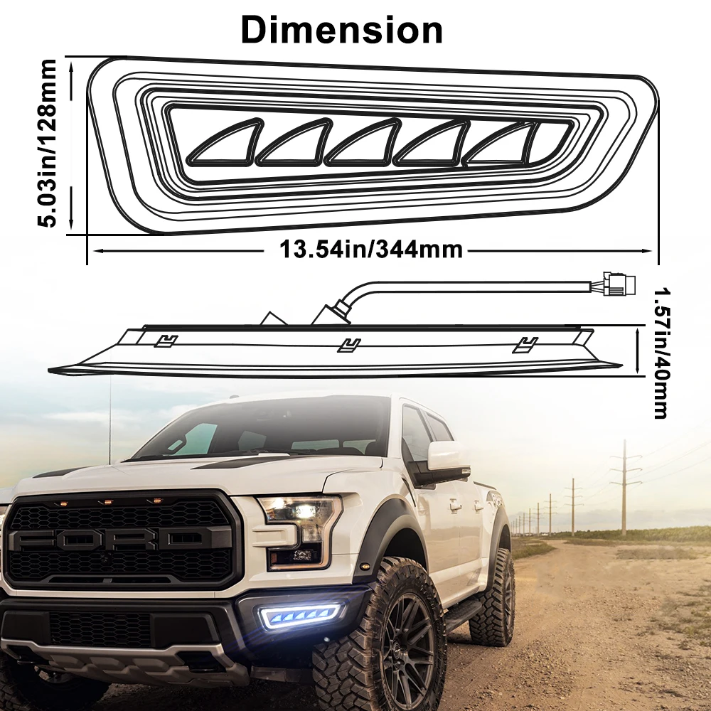 Водонепроницаемые противотуманные фары POVTOR 2 шт. 12 В со светло-голубым цветом для