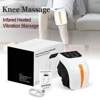 electric infrared laser heating knee massager vibration knee physiotherapy instrument hot compress massage joint pain relief