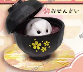 Фото Оригинальные капсульные игрушки Tarlin Gashapon: милые аниме-фигурки хомяков, ваагаши, кондитерских изделий, пельменей, кавайные миниатюрные фигурки, подарок №2