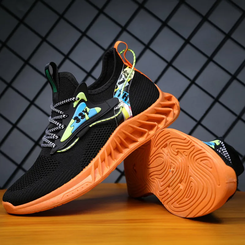 

Large Size Men Shoes Light Male Sneaker Summer Mesh Breathable Student Casual Shoes for Mens Mesh Sneakers Vulcanized Shoe