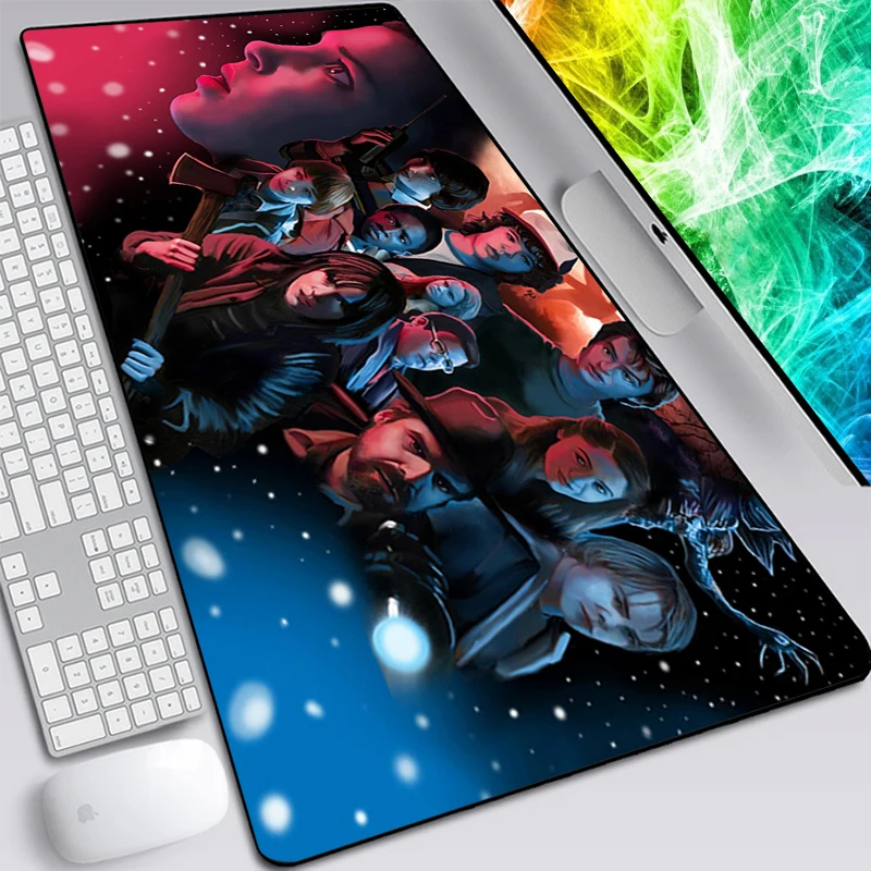 

Stranger Things Pc Gaming Accessories Xxl Mouse Pad Gamer Non-slip Mat Mausepad Deskmat Mousepad Mats Keyboard Cabinet Mause
