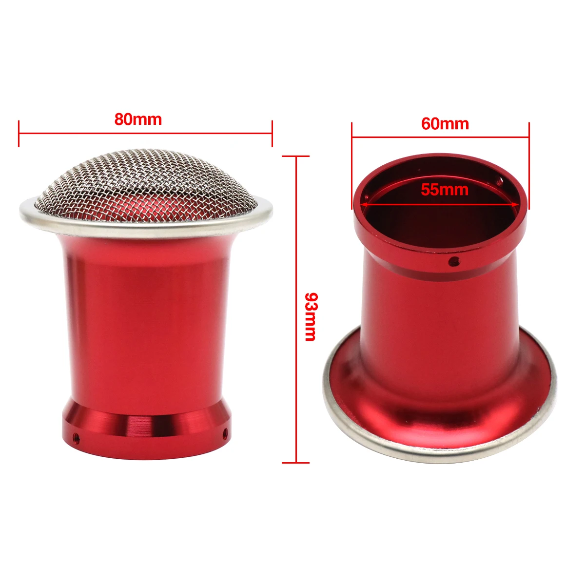 ZSDTRP скоростные стыки для мотоцикла CNC 55 мм воздушный фильтр ветровой стакан Keihi PWK