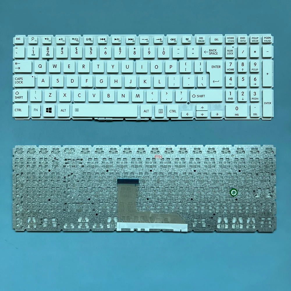 Клавиатура XIN US для ноутбука Toshiba Satellite L50-B L50-C L50D-B L50T-B S50-B S55-B L55-B L55D-B L55T-B P50-C L55-B5276, белая (art.: 3920cd14cf896) - 3920cd14cf896
