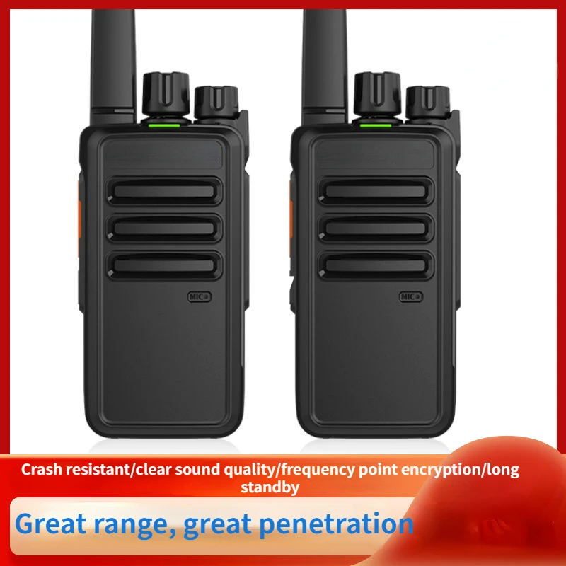 

Walkie-Talkie Ultra-Long Standby High-Power Universal One-Pair Small Construction Site Hotel Civil Walkie-Talkie