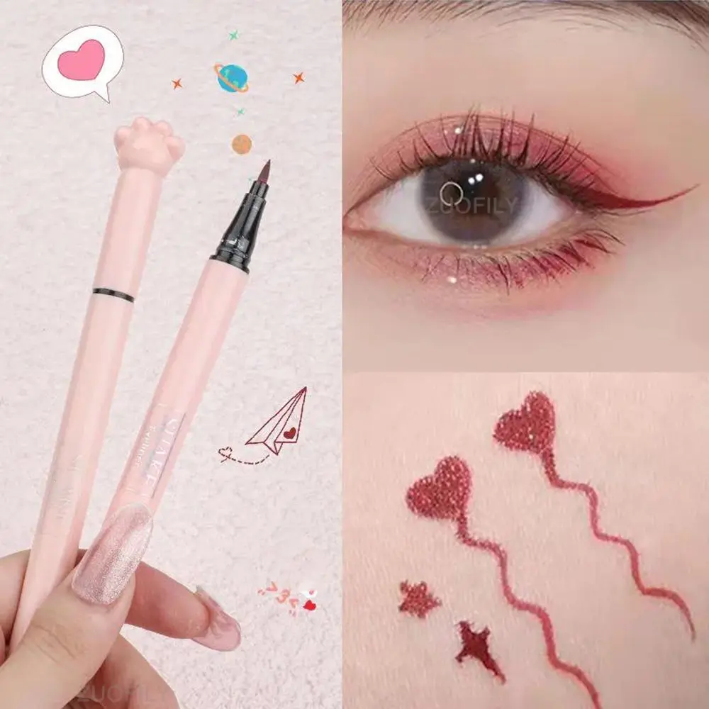 

Fashion Not Easy to Smudge Eyeliner Cat's Claw Pen Long-lasting Waterproof Liquid Eyeliner Makeup Pen