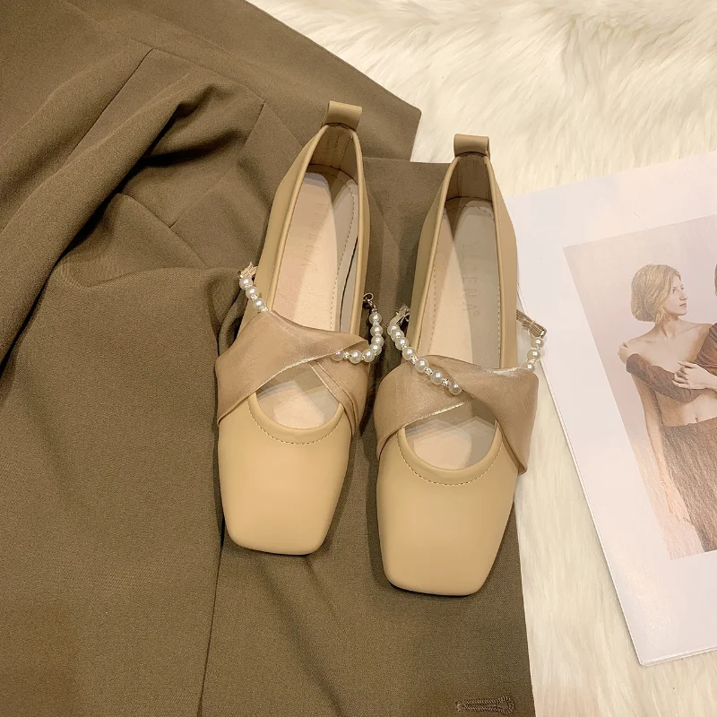 Flat Shoes Bow Fashion Women Sandals Ballet Shoes 2023 Spring Summer New Walking Shoes Casual Women's Shoes