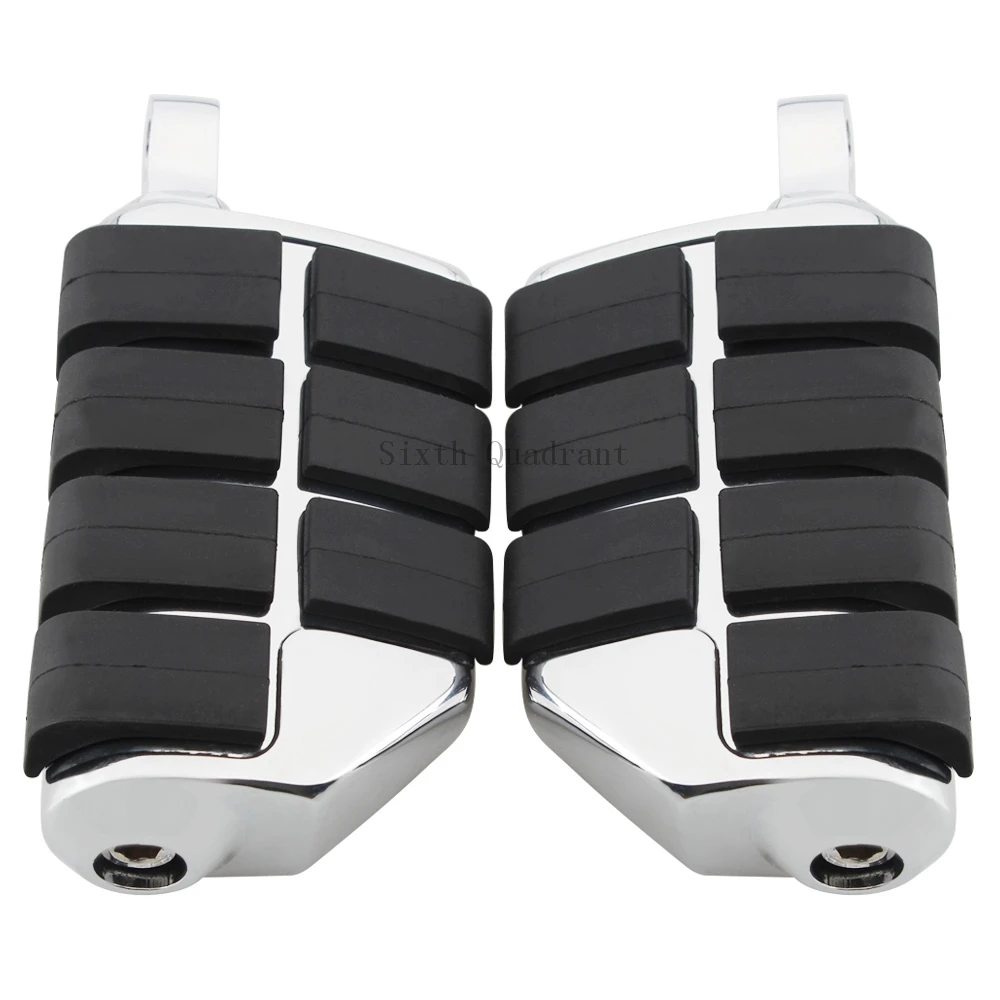 

Motorcycle Footrest Footpeg Wing Foot Pegs Fits For Harley Davidson Sportster 883 1200 48 Fat Boy Heritage Softail Accessorry