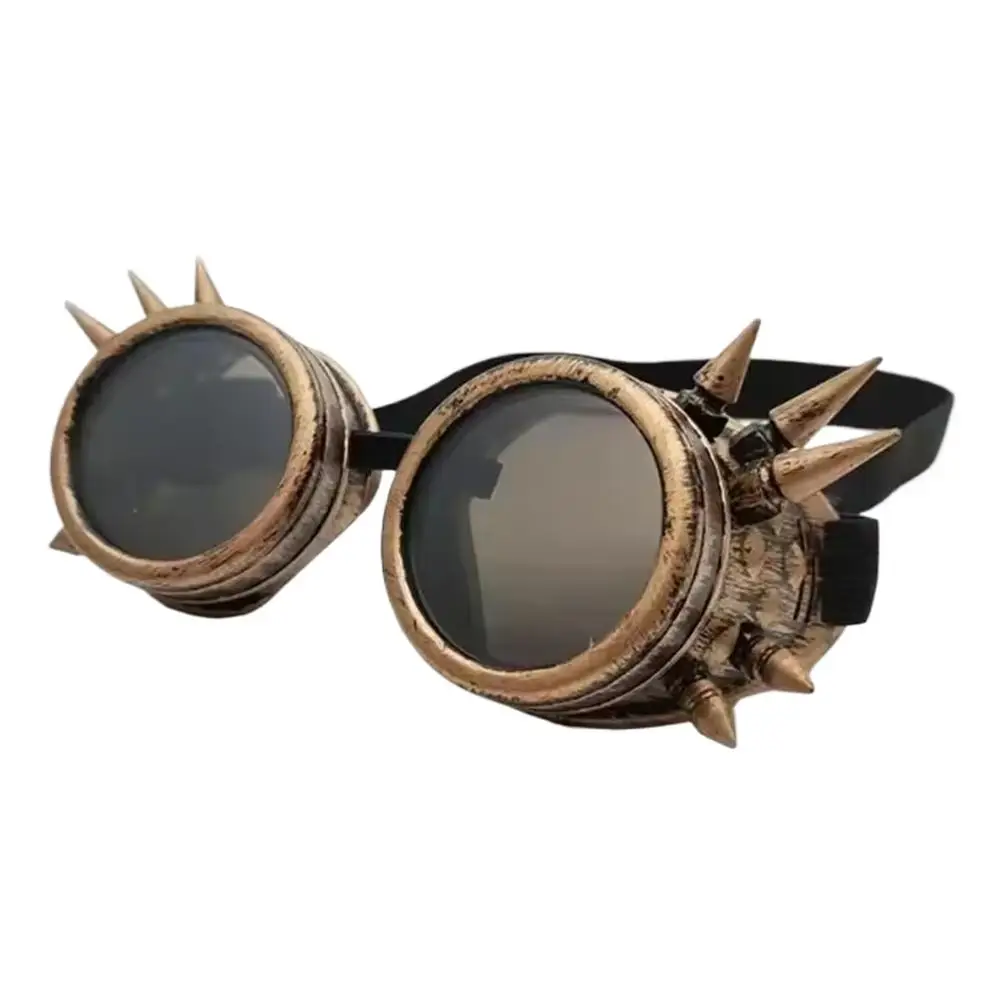 

Мотоциклетные защитные очки для Хэллоуина, косплей, реквизит для одевания, ретро очки в стиле стим-панк, украшения, аксессуары