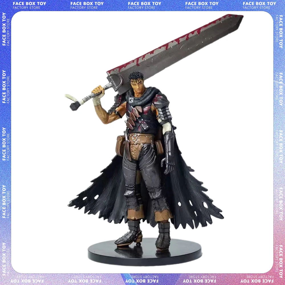 S Guts Action Figure Black Swordsman Figurine Pvc Statue Model Doll Collectible Ornament Toys Gifts