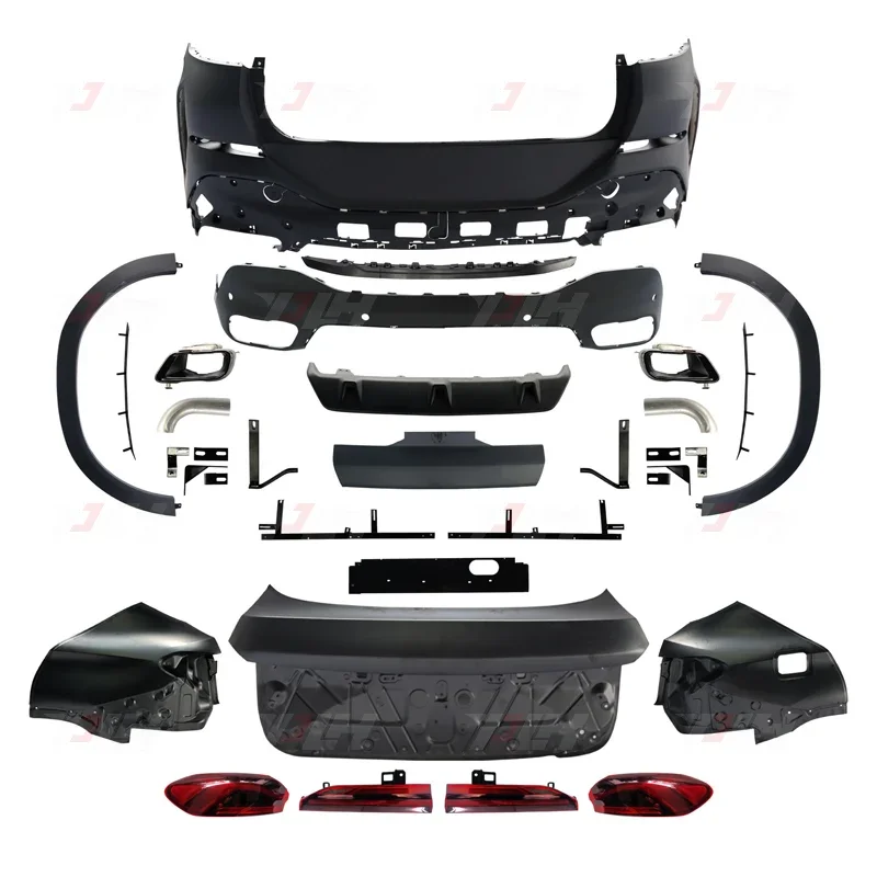 X6 E71 Обновление 2008-2014 года до 2024 G06 Комплект кузова Lci M-tech Sport Style без зеркала