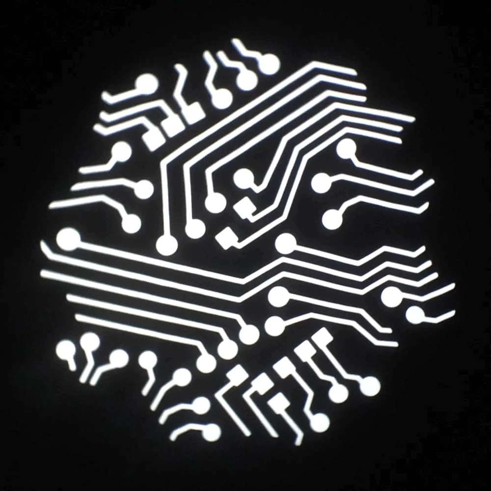 

Circuit board gobo